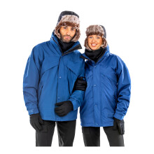 (4XL, Navy) Result Mens 3 In 1 Zip And Clip StormDri Waterproof Windproof Jacket