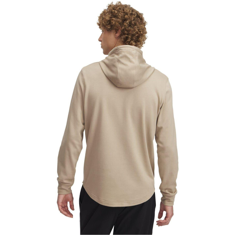 Under Armour (Xxl, Brown) Mens Rival Logo French Terry Hoodie