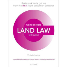 Land Law Concentrate by Sayles Victoria Visiting Lecturer Visiting Lec