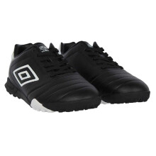 (7.5 UK, Black/White) Umbro Mens Calcio Astro Turf Trainers