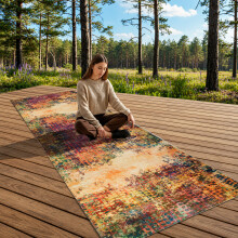 (60 x 220 cm (2 ft x 7 ft 7 in)- Runner Rug, VIBRANT- CASHMERE RUG) Large Rugs Living Room Bedroom Traditional Carpets