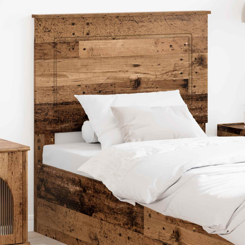 Vidaxl Headboard Old Wood 100 Cm Engineered Wood