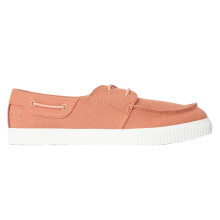 (10 UK, Rust) Timberland Mens Canvas Flat Boat Shoes