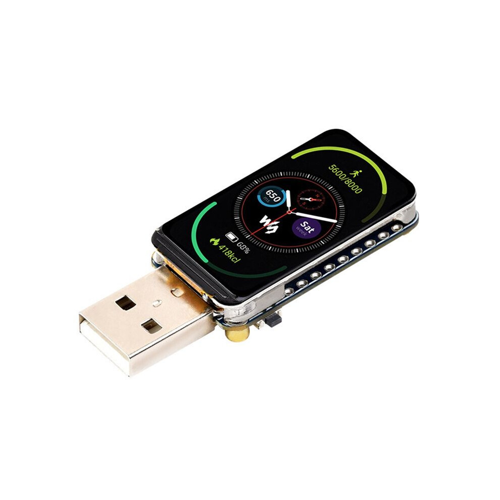 Waveshare Rp2350 1.47Inch Lcd Development Board Arm Cortex-M33 With Rgb Lamp Beads5 172X320 16Mb Flash Lcd-1.47 Usb (B) 6033206387730