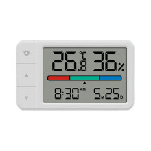 Intelligent Thermometer Hygrometer Meter Multi Function Clock Digital Display Weather Station Sensor for Home