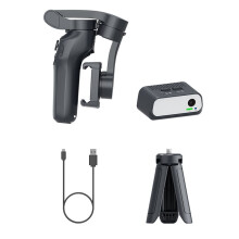 L7C Pro 3-Axis AI Gimbal Stabilizer with Face Tracking RGB Magnetic Light Anti-Shake Stabilizer for Vlog Recording