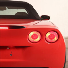 Car Tail Lights Cover for Corvette C6 2005-2013 Rear Smoked Tail Light Cover Decorative Protection Accessories