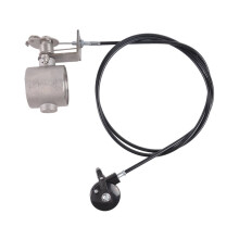 Valvola di Controllo Dello Scarico per Moto A Funzionamento Manuale, 2 Pollici, 51 mm, Valvola di Controllo Dello Scarico, Saldabile, Design