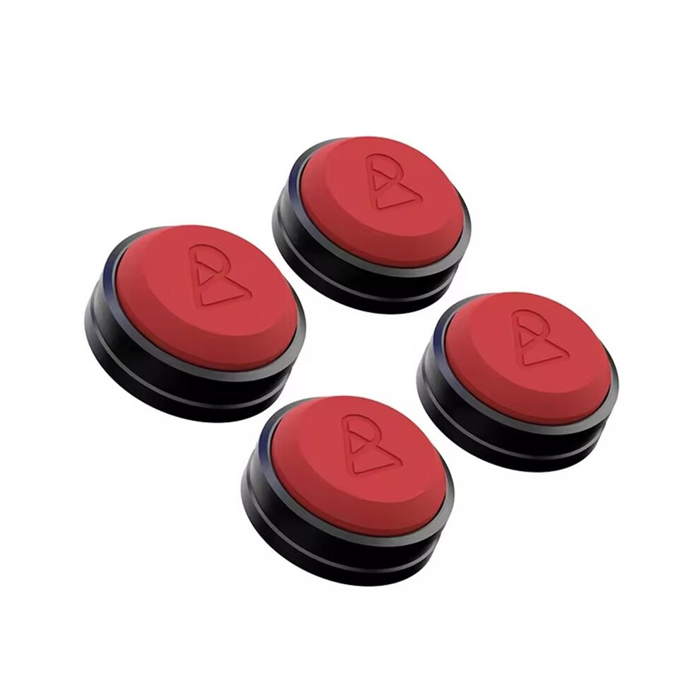 4Pcs Anti-Vibration Pads For Speakers/Subwoofer/Amplifier - Hi-Fi Isolation Feet Improve Sound Quality Red 4711644219920