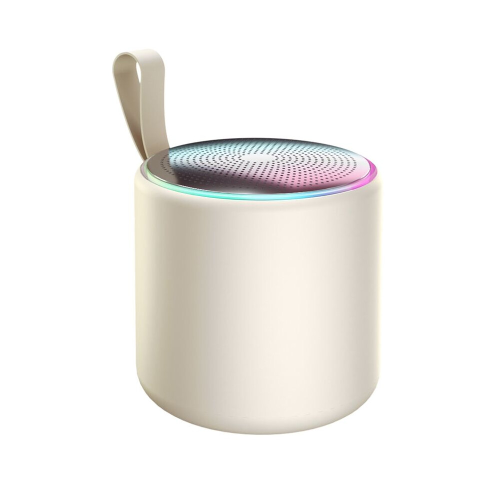Model Speaker - Portable Desktop Speaker With Enhanced Bass, Hi-Fi Sound & Stylish Design White 6032767465383