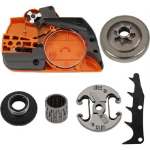 544097902 Chainsaw Brake Clutch Cover Assembly, Clutch Cover and 325"-7T Clutch Drum Sprocket Rim Needle Bearing Kit
