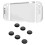 For Switch2 Protective Case+Joystick Cap Kit Clear Shell Split Design Anti-Fall Anti-Scratch Case for  Switch2 A 1