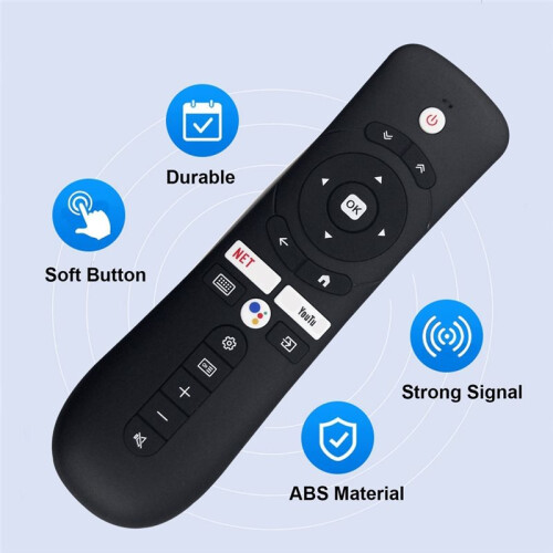 Replace Voice  RC-201BV Remote Control for Syinix RC-201BV 4K UHD Android HDTV 2