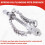Pipe Maintenance Tool Multi-Purpose Spring Oil Plugging Pipe Dredger Dredging Sewer Tool for Pipeline Blocks 2
