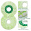 4pcs Mop  Replacement,Spin Mop Replacement  for Libman Tornado Mop, Microfiber Mop Heads Replacements 3