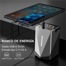 Car Emergency Starting Power Supply Car Jump Box 12000Ah Supercharger with Fast Charger and LED Screen