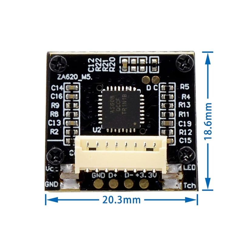 AS608 Fingerprint Reader Sensor Module Optical Fingerprint Module for ...
