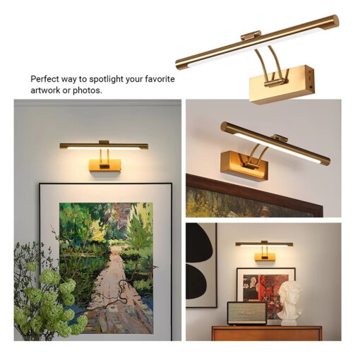 Wireless LED Wall Lamp 4400mAh USB Rechargeable with Remote Control for Home Bedroom 2