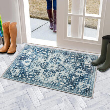 (60 x 110 cm (2 ft x 3 ft 7 in)- Large Door Mat, TRANQUIL- CASHMERE RUG) Large Rugs Living Room Bedroom Traditional Carpets