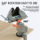 Bench Vise Table Clamp 360 Rotatable Portable Work Bench Vise Fixed Tool for Drilling Woodworking Jewelry Making 3