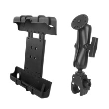 Heavy Duty Quick Release Tablet Holder for Pro 12.9 Pipe Clamp Mount Industrial Warehouse Stand S