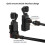 Beschermingsframe voor  OSMO POCKET 3 Aluminium Extend Adapter met Quick Release Stand Cold Shoe Mount Behuizing Shell 5
