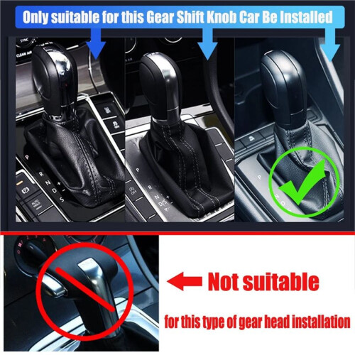 Electronic Shift Handle LED Gear Shift Knob for   MK6 MK7  B7 B8  MK2  Octavia Accessories 1