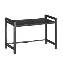 Countertop Kitchen Microwave Storage Rack, Telescopic Desktop Shelf for Rice Cookers , A Household Storage Organizer