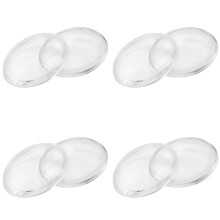 8Pcs Round Diameter 90mm Fog Lamps Lights Tempered Glass Anti-Fog Glass for L200 Outlander Pajero Colt Triton