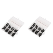 160 Teiliges Reparatur Set für Angel Ruten Spitzen Edelstahl Keramik Ring Führungs Spitzen Stab Spitzen Ersatz Spitze für See Fischerei