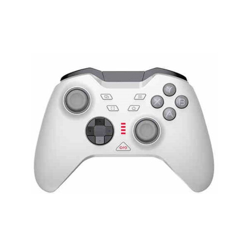 Controller di Gioco per P5 Gamepad Wireless con Joystick Ricevitore 2.4G Integrato per  IOS per Android PC Computer Bianco 1