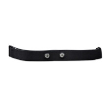 3X Hjärtfrekvensbälte Bröstband för Coospo Polar Wahoo Mount Pulsmätare Elastiskt Mjukt Bandband Svart