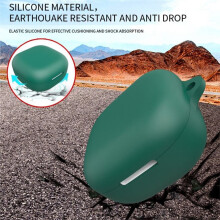 Silicone Earphone Case Anti Drop Dustproof Charging Box Sleeve Shockproof for Soundcore R60iNC White