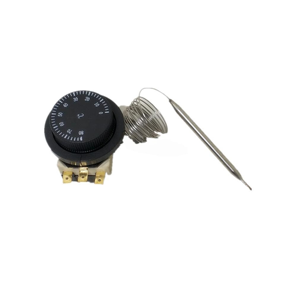 Temperature Control 0-80 Capillary Thermostat Adjustable Mechanical Temperature Controller For Electric Oven 4711040084733