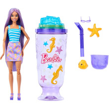 Barbie Party Unboxed Doll & Accessories, Pet Birthday Series Birthday Bows Set with 10 Surprises Including Color Change & Cake-Decorating Activity