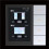 2X Tuya  Central Control Panel ZigBee Wall  Home Automation Wireless Lighting Control System F3-Pro 4