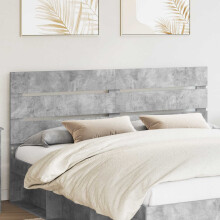 vidaXL Headboard Concrete Grey 100 cm Engineered Wood