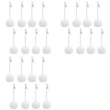 24-Pack Place Card Holders with Alligator Clips for Table Decor, Ideal for Themed Events