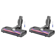 2X Turbine Brush Compatible with V6 DC58 DC59 DC62 DC72 Motor Brush High Torque Vacuum Cleaner Direct Drive ElectricHead