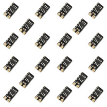 Módulo Indicador de Capacidad de Batería de Litio Ternaria, 20 Unidades, 1S, 3,7-4,2 V, Minipantalla LED, Comprobador de Potencia de Batería.