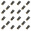20PCS 1S 3.7-4.2V Ternary Lithium Battery Capacity Indicator Module  LED Light Display Battery Power Tester 1