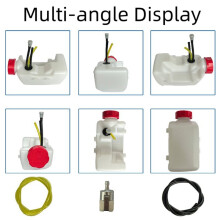 Fuel Tank Assembly Kit with Cap for AH230D C230 F230 T230 Pole Pruner Hedge Trimmer Parts