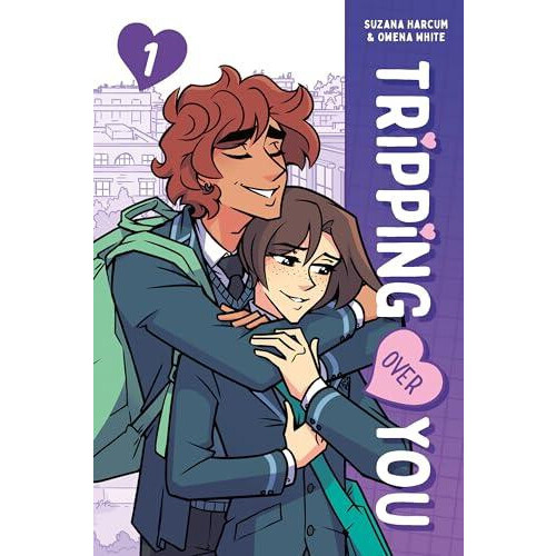 Tripping Over You Book 1 by Owena White Paperback Book