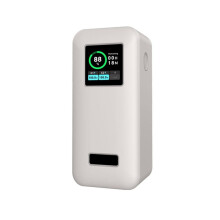 Silicone Case for Prime 20000mAh 200W Power Bank, Shockproof with LCD Display Visibility Grey