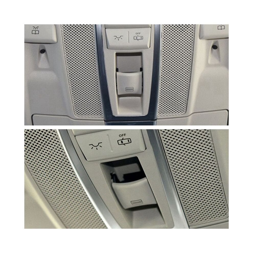 2X For W166 W292 W463 Car Sunroof Window Button Cover Plastic For Ml Gle Gls Black 4713561271784
