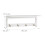 Bamboo Wall Storage Set (3-Piece) - Hook Wall Shelf, Foldable Toy Bench & Hanging Wicker Basket 6