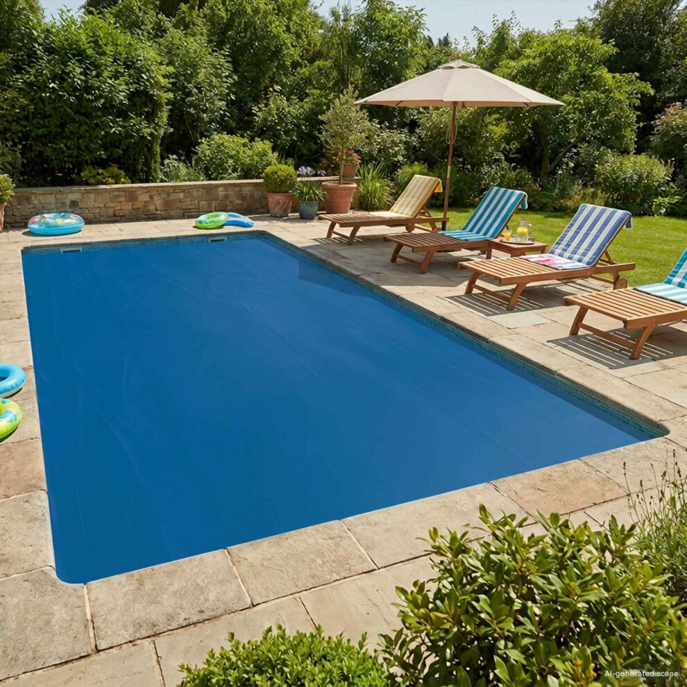 Vidaxl Solar Pool Cover Heavy Quality 488 X 244 Cm 200 Μm Square Pe