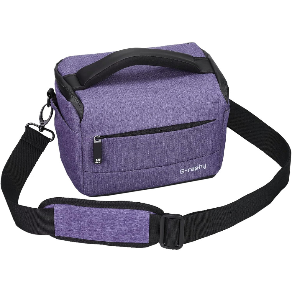 Waterproof Camera Photo Bag With Shoulder Strap Â Camera Bag, Waterproof Camera Bag, Dslr Camera Bag, Shoulder Strap Bag Purple 5902362879704