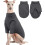Pullover für den Hund Outfit Strick Warm Bequem Weich Grau 2XL — pullover für hunde, design pullover, pullover 2xl, grauer strick rollkragen 1