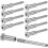 10Pcs Invisible Cable Railing Kit, Swage Stud End for Cable Railing, Swage Tensioner Cable Railing System for Wood 1
